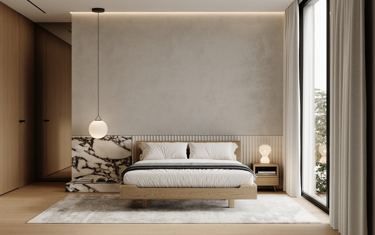 Bed Bayonne (Natural Wood)