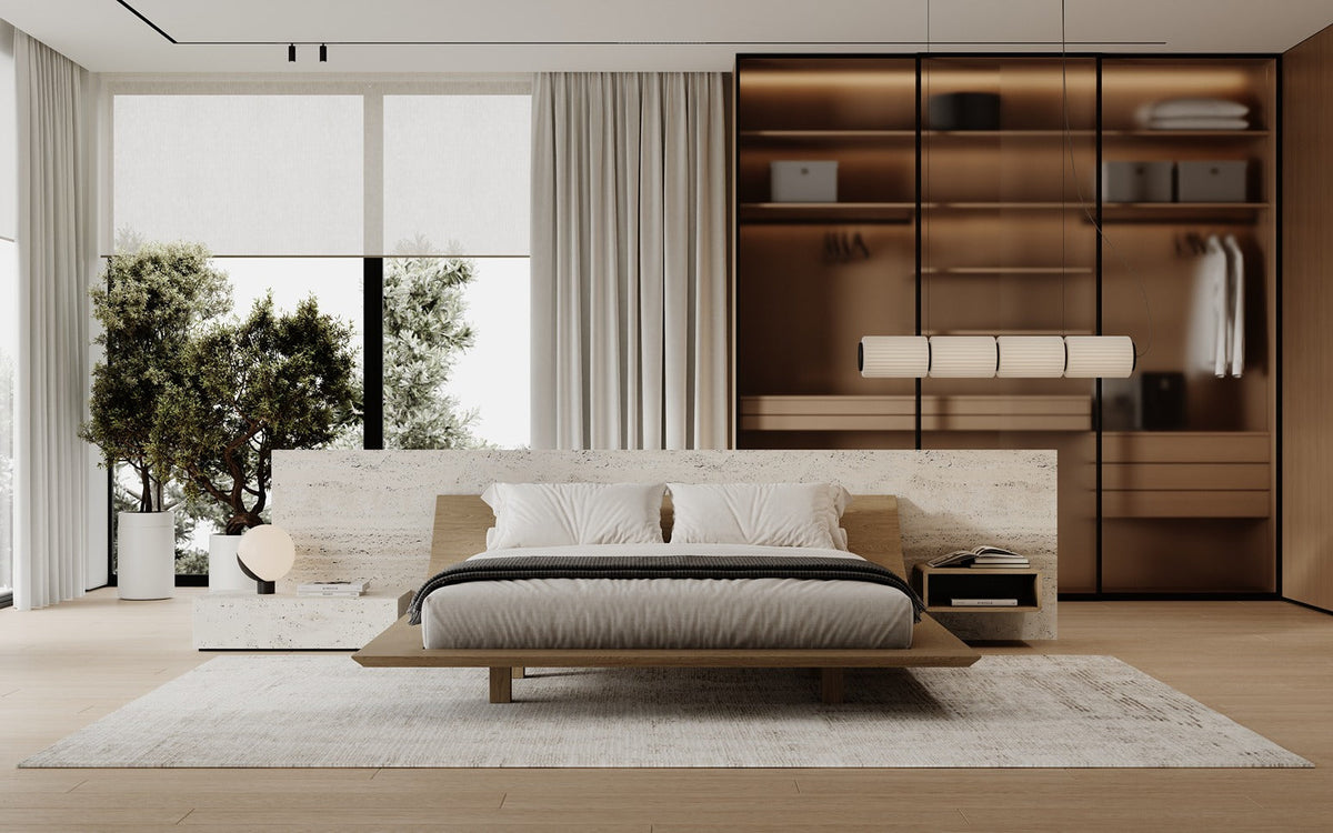 Bed Chatou (Natural Wood)
