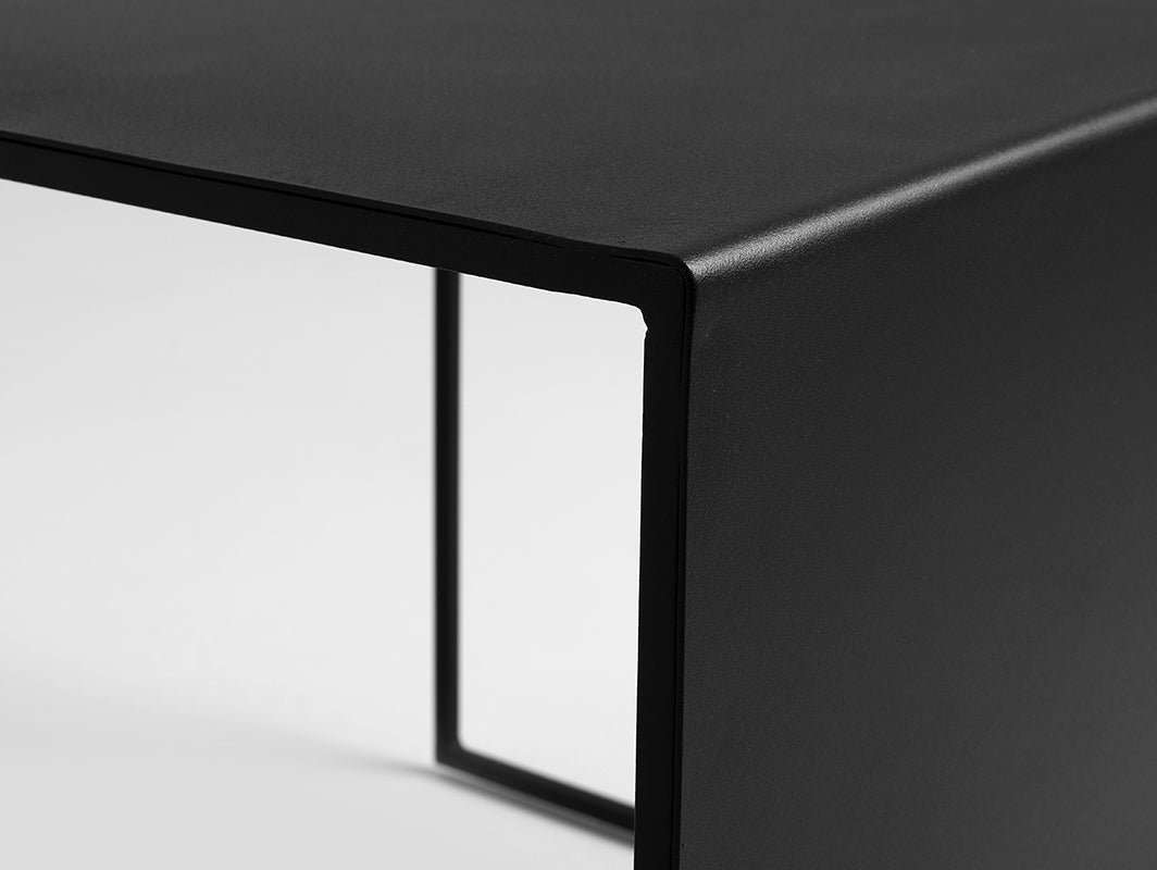 Coffee Table Larvik 50 Metal by Soft Nord — detail 4