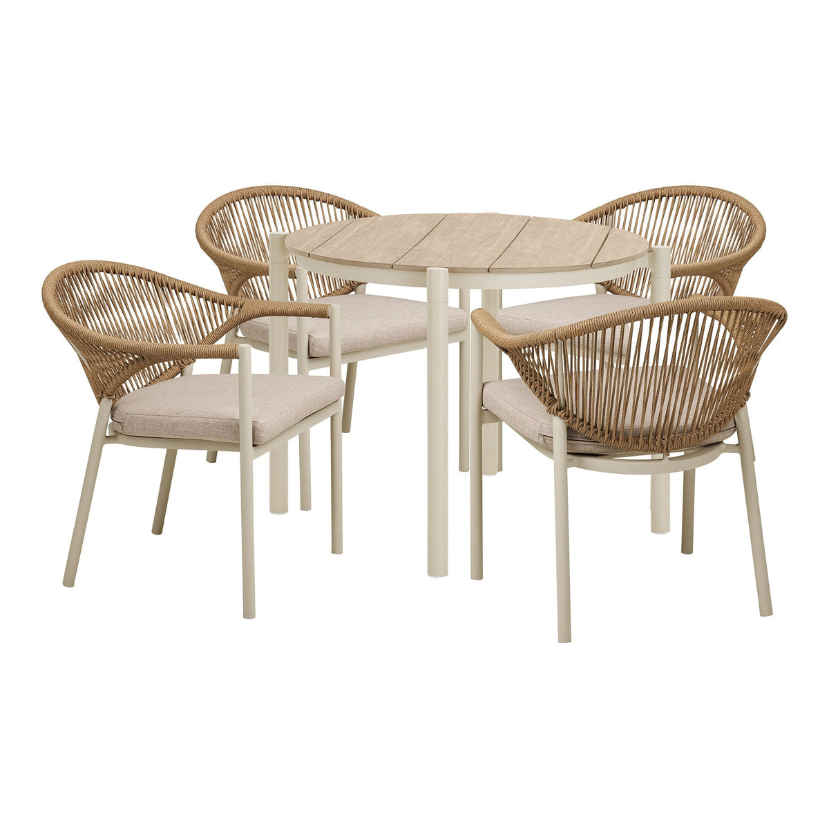 House Nordic Garden Set ABELA 7772080 — Soft Room, Costa del Sol, Spain