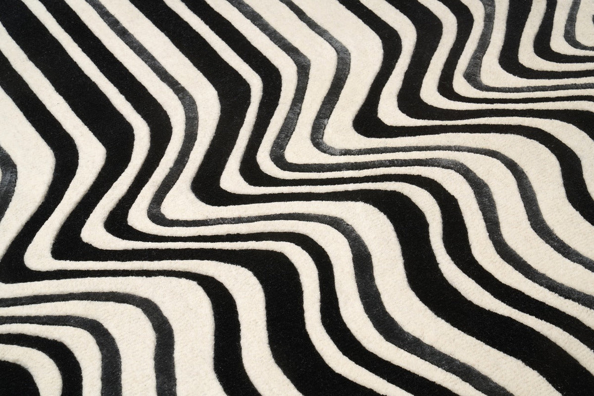Carpet DRAFT BLACK (Handmade Collection)