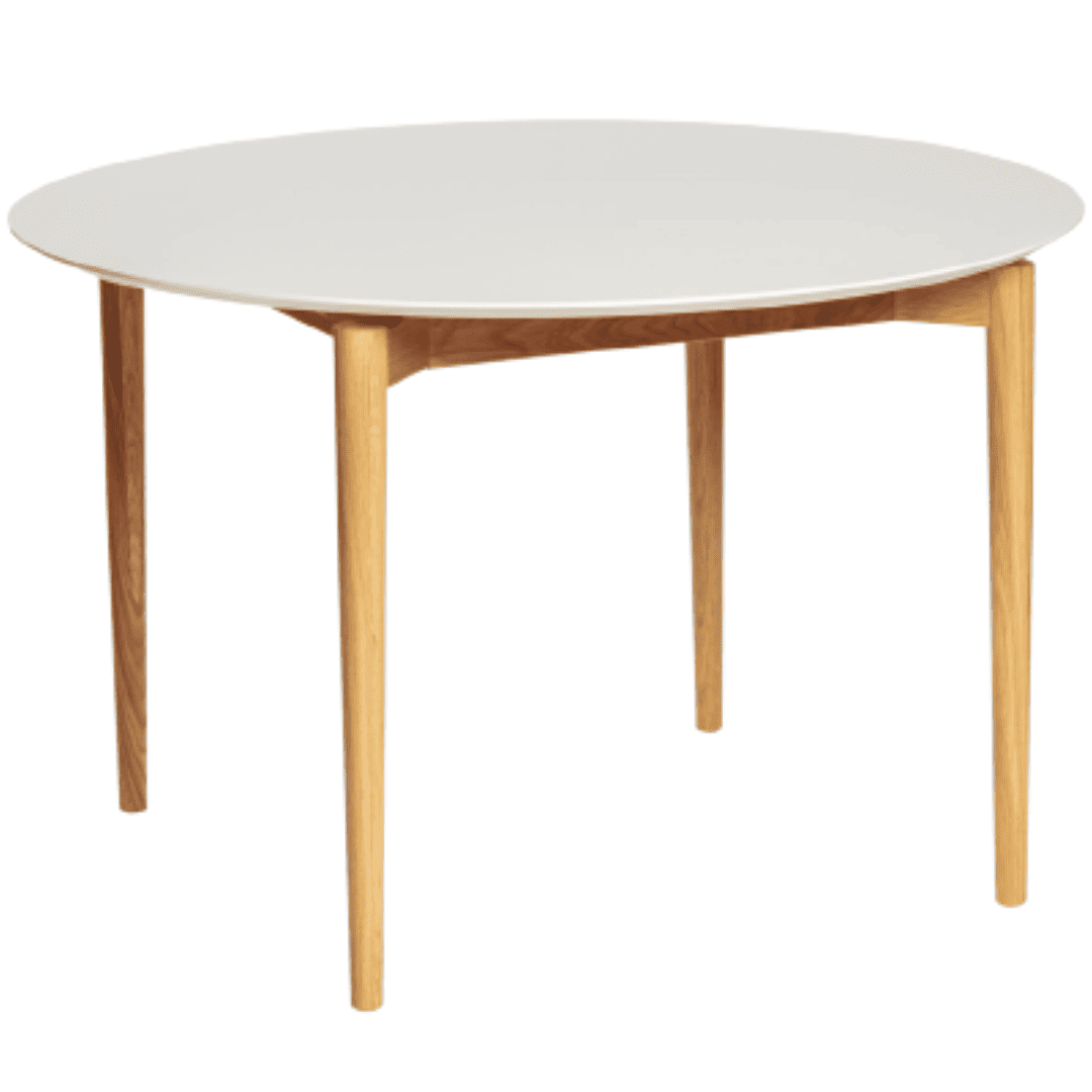 Woodman Barbara dining table (oak/white) — Soft Room, Costa del Sol, Spain