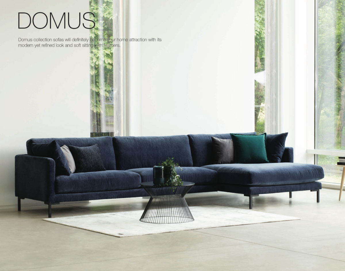 Sofa Domus (Corner chaiselongue with 2 seater)
