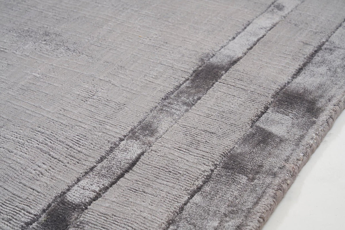 Carpet FRAME STEEL GRAY (Handmade Collection)