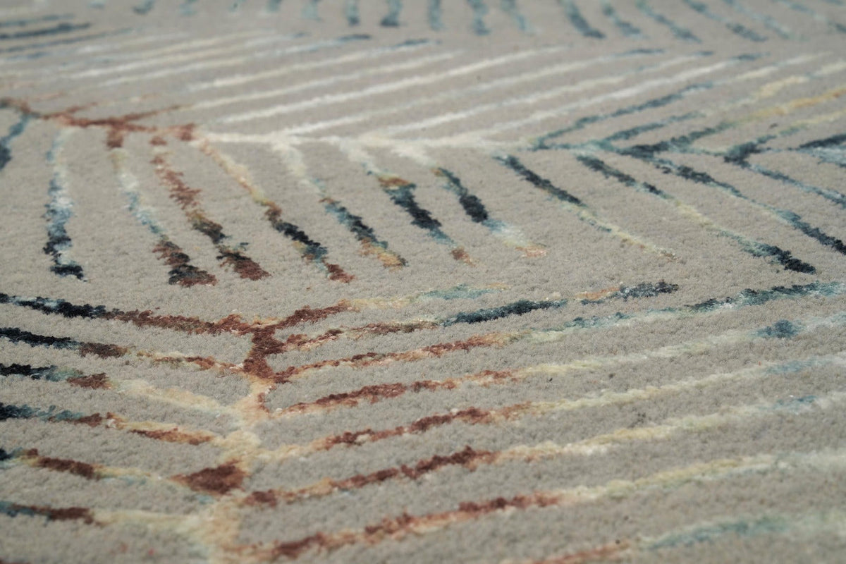 Carpet PALMS GRAY (Handmade Collection)