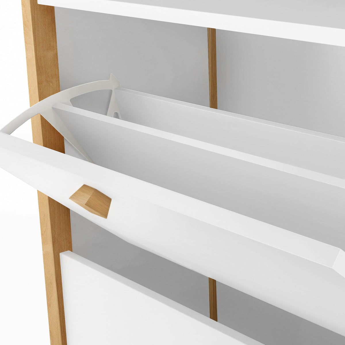Hannover 2 Shoe Cabinet (Two Tones)