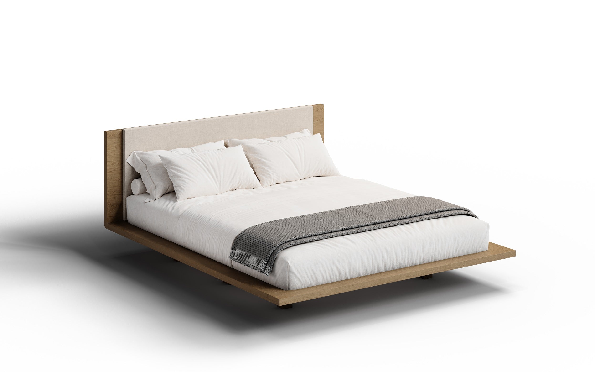 Bed Riom (Natural Wood)