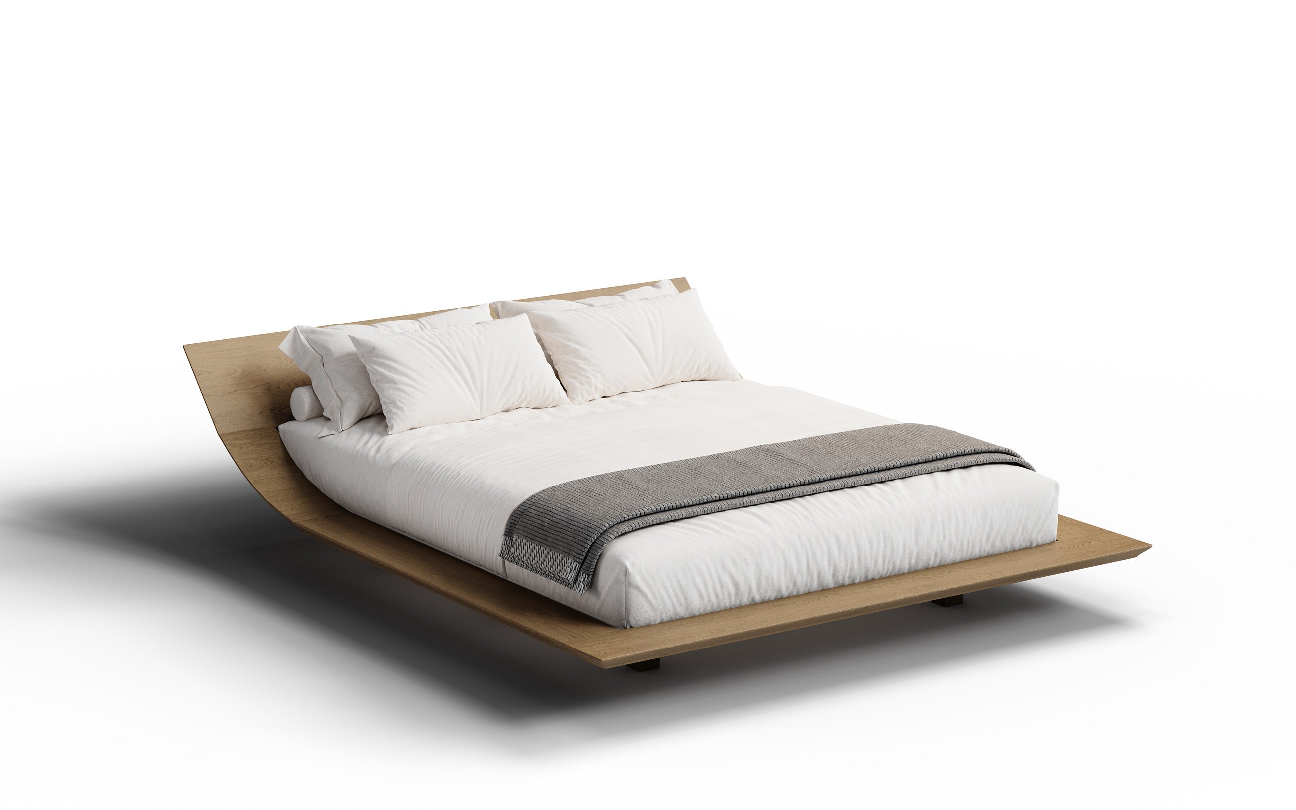 Bed Chatou (Natural Wood)