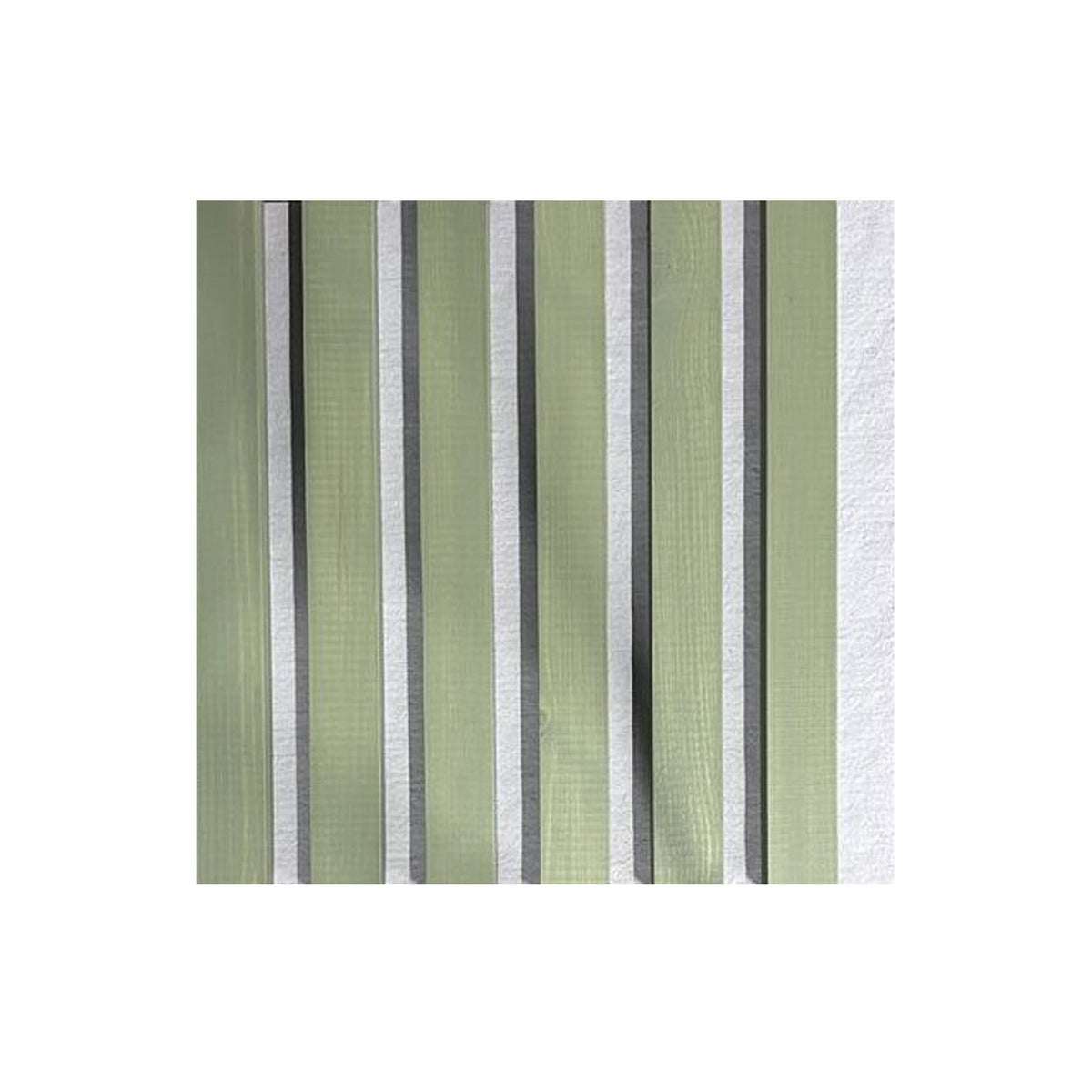 Panel de pared de madera natural 2700 x 300 mm (Oliva-Gris) — Soft Room, Costa del Sol, España
