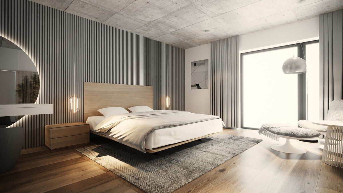 Bed Burano III (Natural Wood)