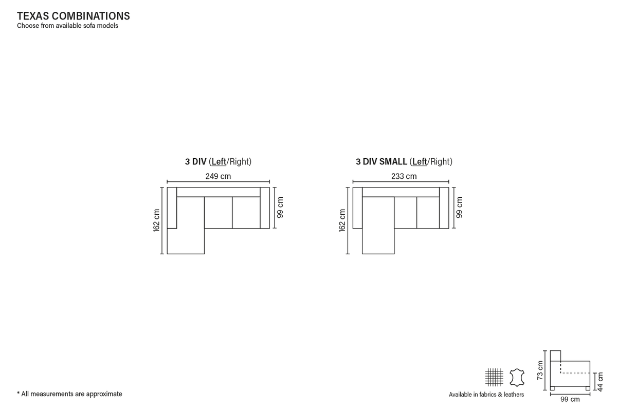 Corner sofa bed Texas by Bellus — view 4