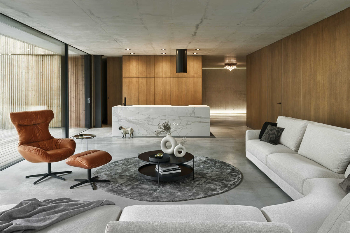 Befame Lungo Swivel Soft armchairs — view 6