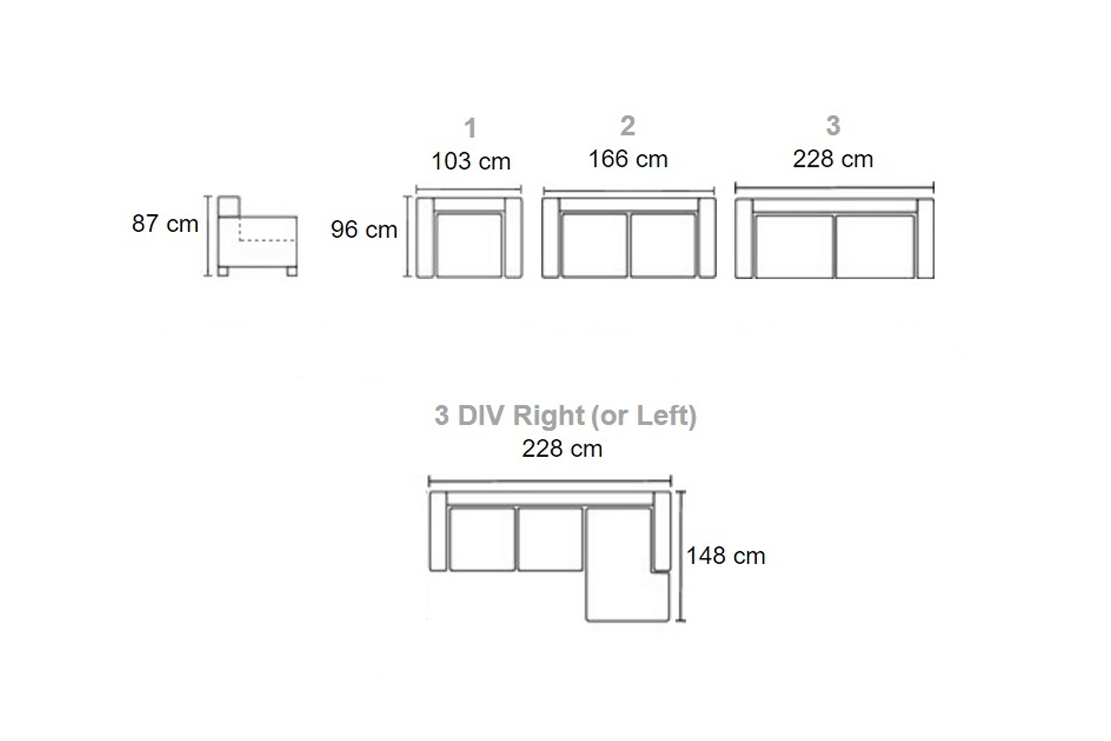 Bellus Plaza sofas — view 2
