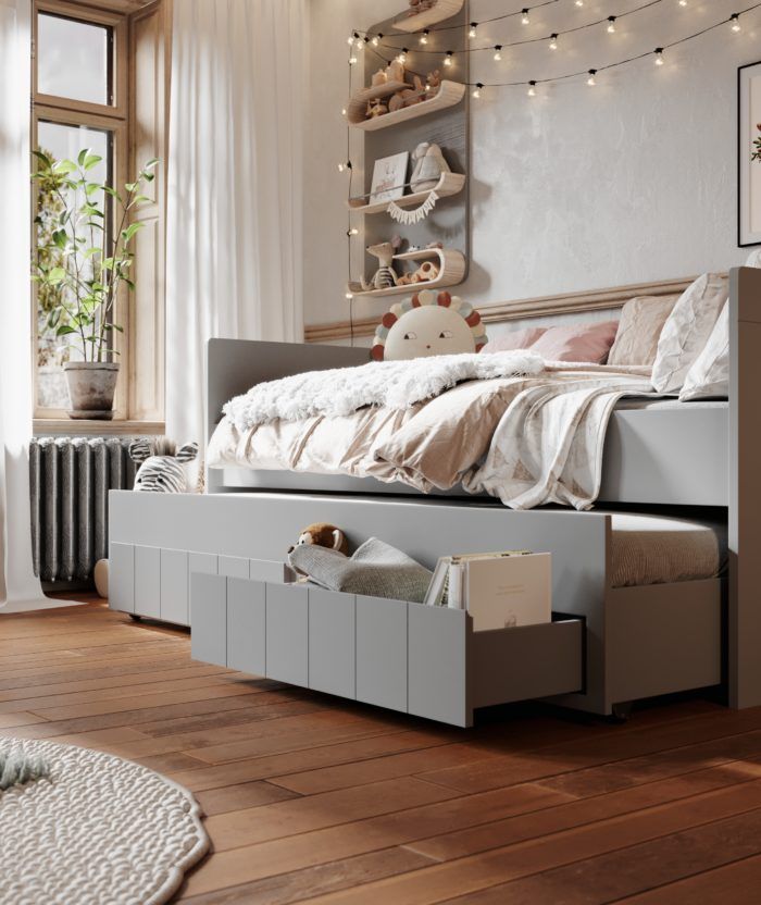 Double children's bed 200x90 (Wind collection)