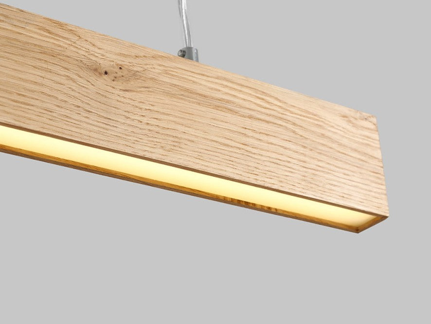 CustomForm LINE PLUS M WOOD LOW Ceiling Lamp – Oak – detail 1