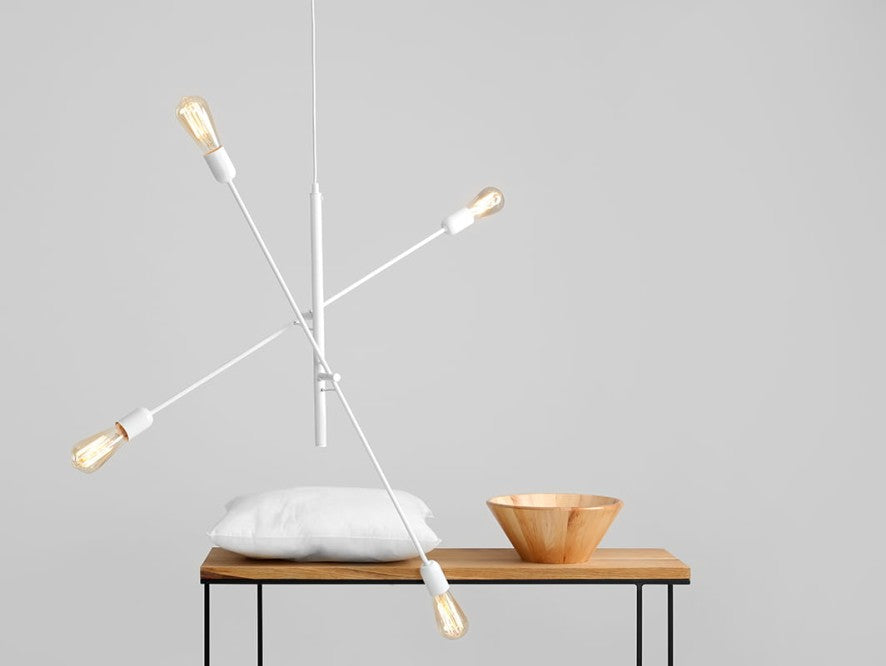 CustomForm Lámpara colgante TWIGO 4 – Blanco – detalle 1