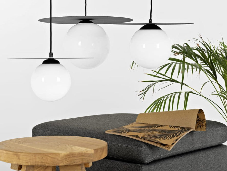 CustomForm SKIVA BALL M Pendant Lamp – Black – detail 1