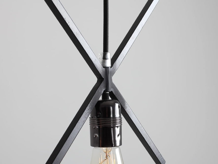 CustomForm Lámpara colgante XLAMP – Negro – detalle 1