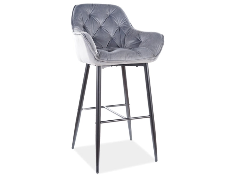 Bar stool Karsten H-1 (Velvet) — Soft Room, Costa del Sol, Spain