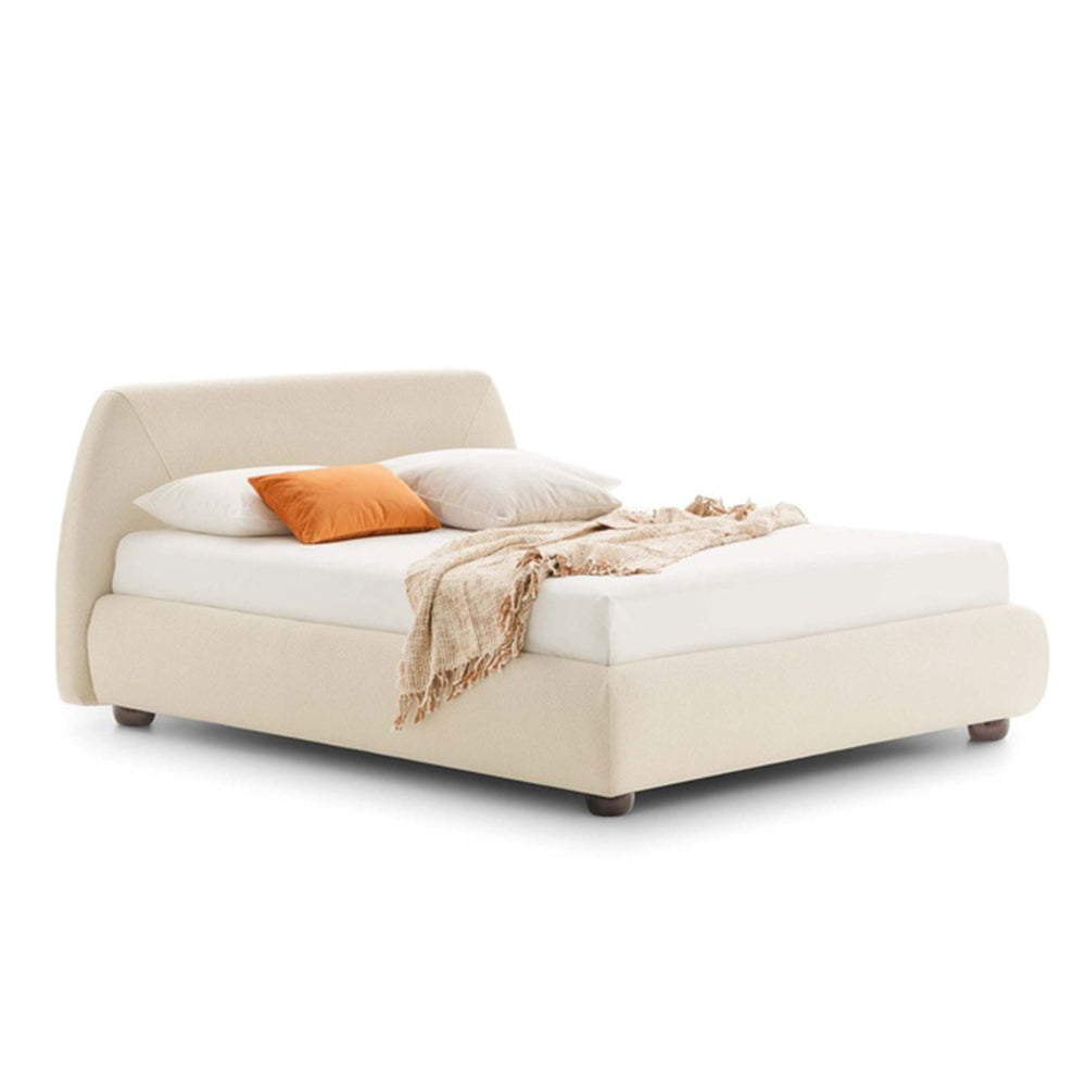LeComfort Belmondo upholstered double bed at Soft Room, Costa del Sol, Spain
