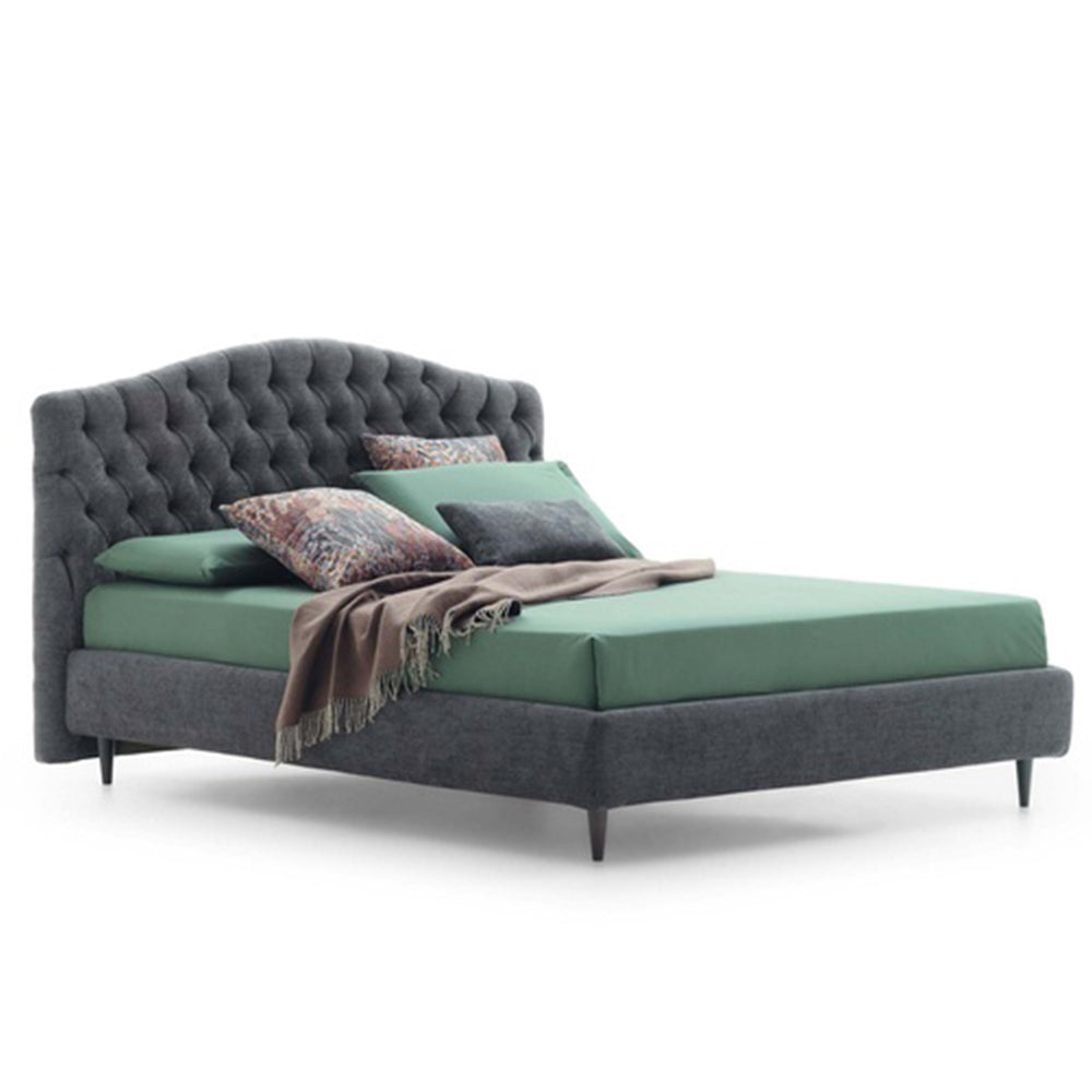 LeComfort Renoir upholstered double bed at Soft Room, Costa del Sol, Spain
