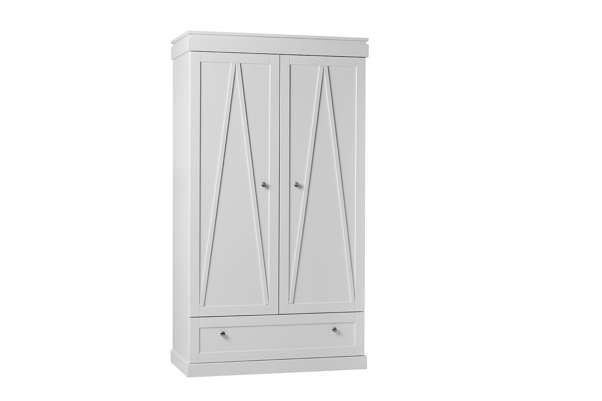 Clothes closet with 2 doors (Oxford collection)
