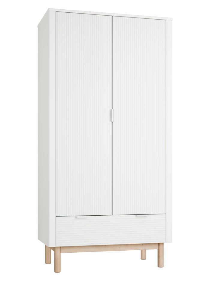 Clothes cabinet with 2 doors (Stripe collection) — Soft Room, Costa del Sol, Spain