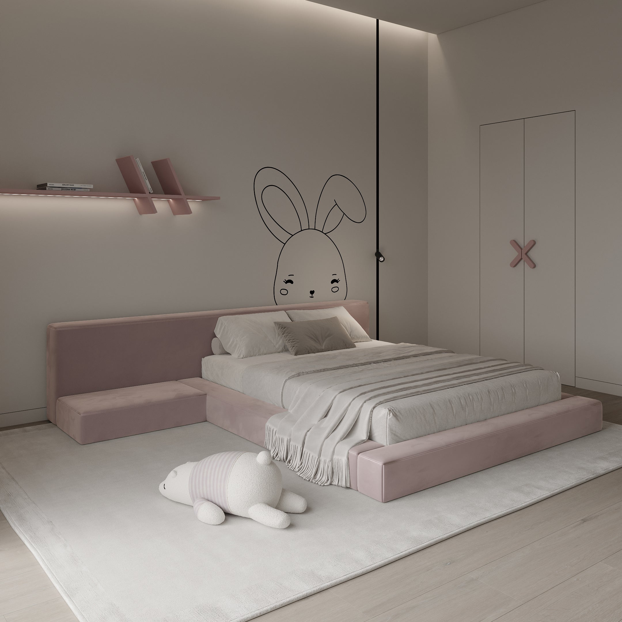 Nobonobo Lala Land — кровать, главный вид | Soft Room, Коста-дель-Соль, Испания