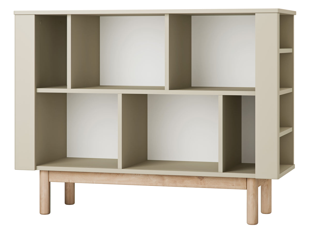 Low bookcase (Stripe collection)