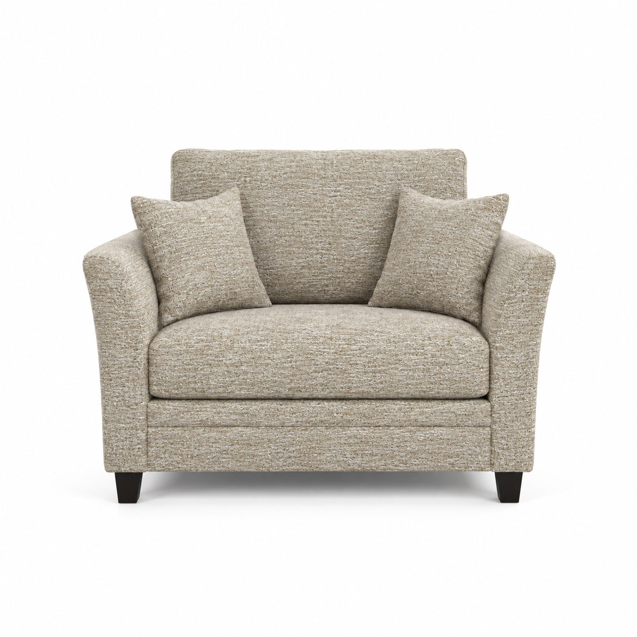 Sonia Armchair (Extendable) — TUCKER 8 BEIGE digital upholstery visualization