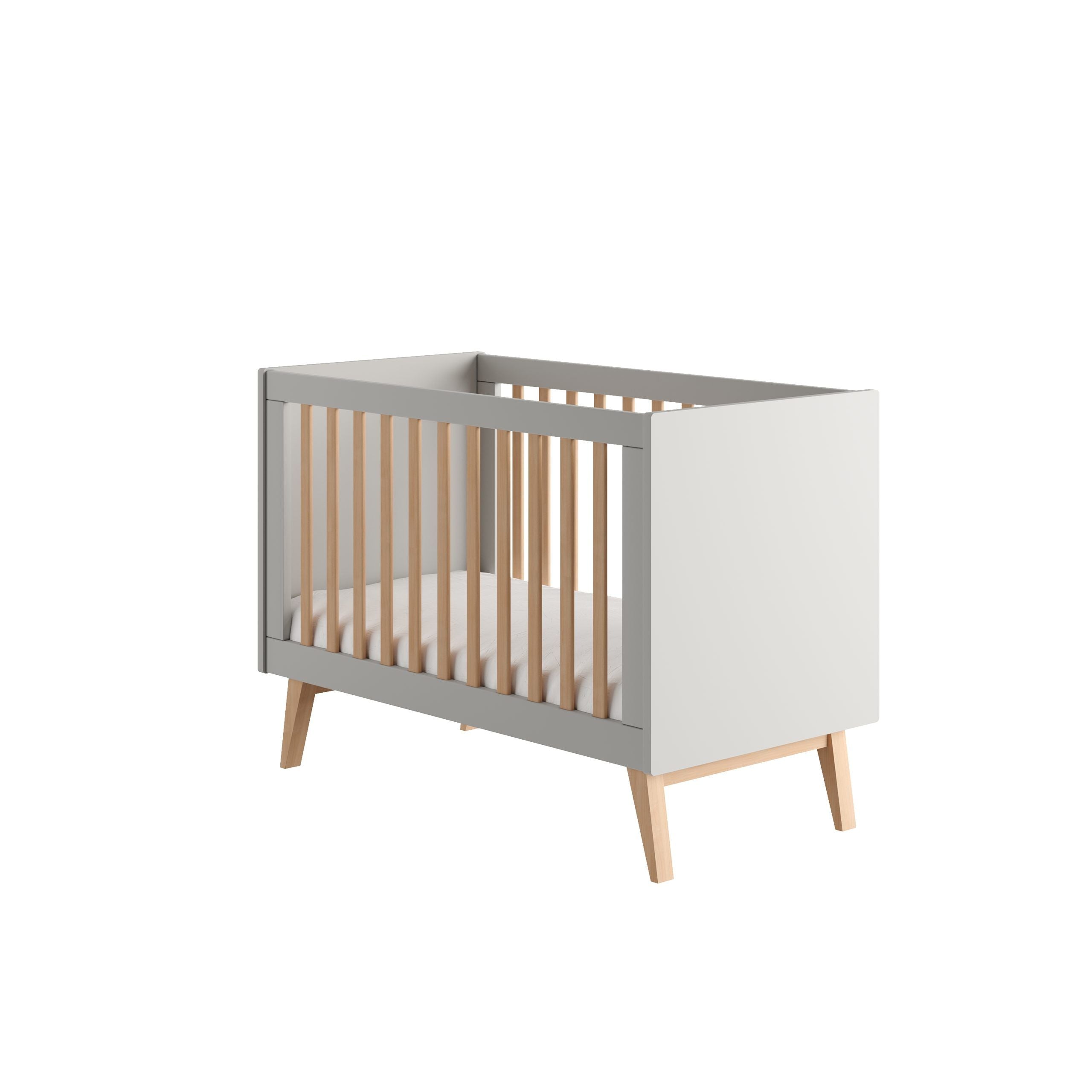 Cuna para bebés 120x60 (Colección Classy Gray) — Soft Room, Costa del Sol, España