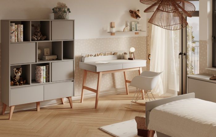High Writing Desk (Classy Gray Collection)