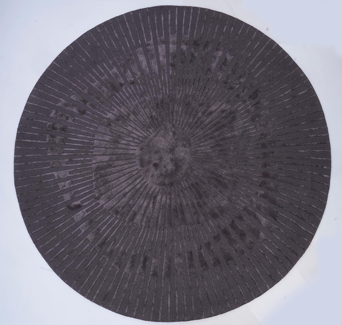 Carpet RADIUS DARK GRAY (Handmade Collection)