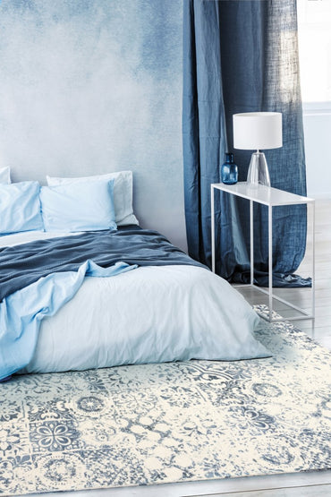 Carpet SIENA IVORY BLUE (Magic Collection)