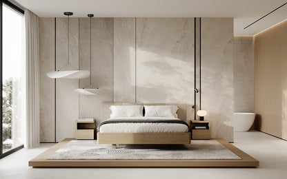 Bed Cayenne (Natural Wood)