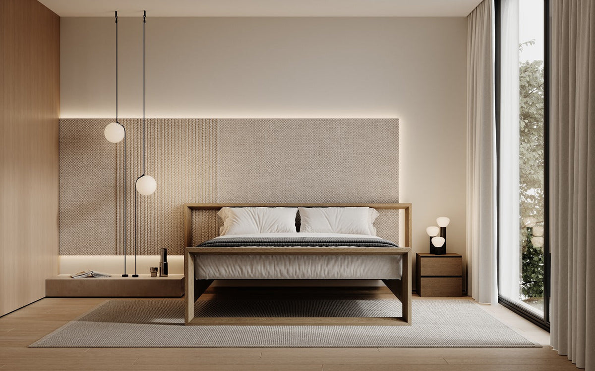Bed Albori (Natural Wood)