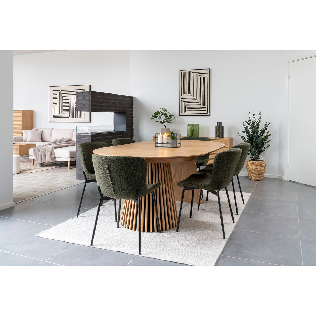 Kitchen Table TOKYO (Smoked Oak, Extendable)