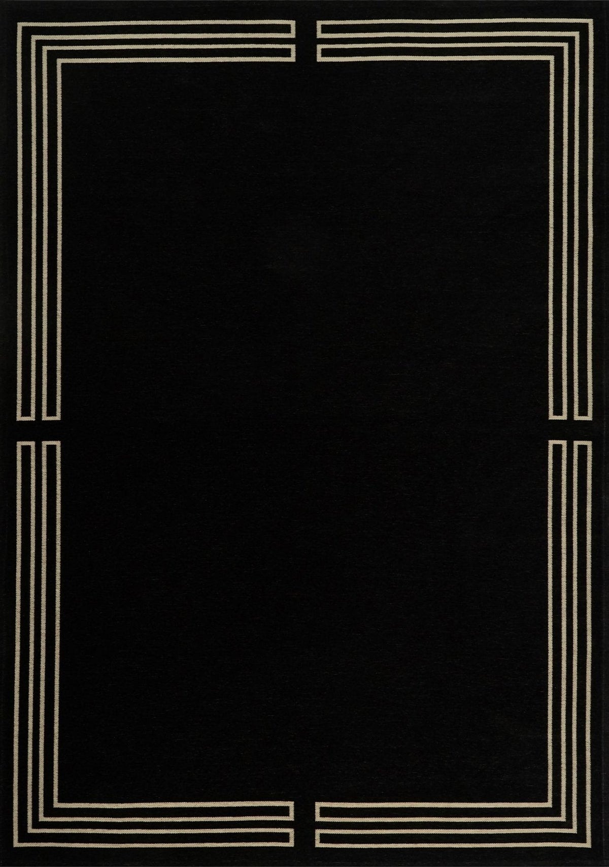 Carpet ROYAL BLACK (Art Deco Collection) — Soft Room, Costa del Sol, Spain