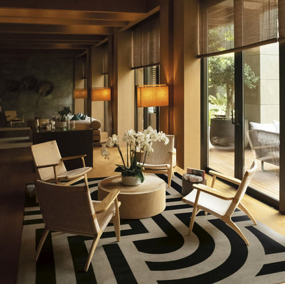 Rug TIFFANY BLACK (Art Deco Collection)