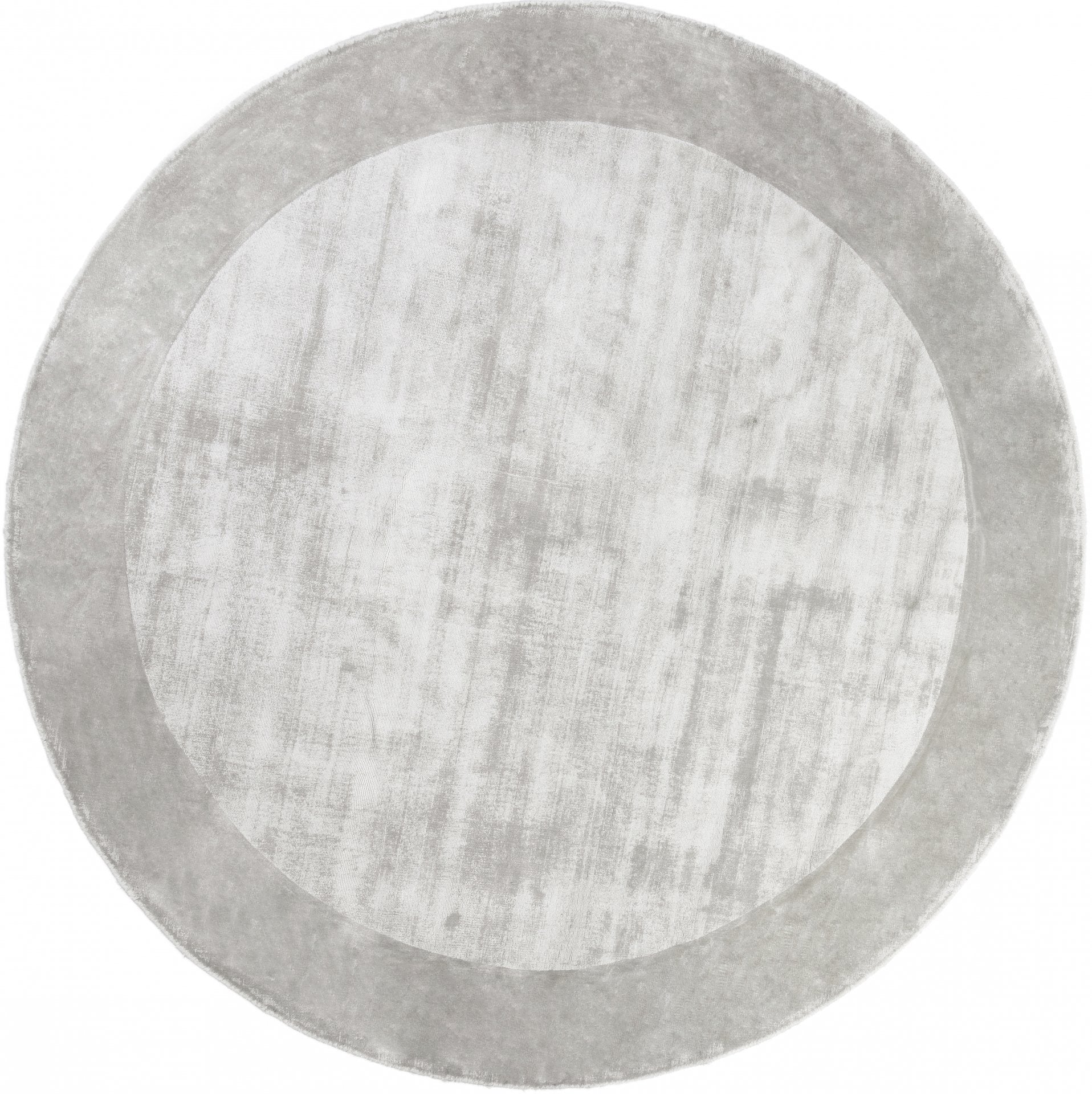 Carpet ROUND TERE LIGHT GRAY (Handmade Collection) — Soft Room, Costa del Sol, Spain