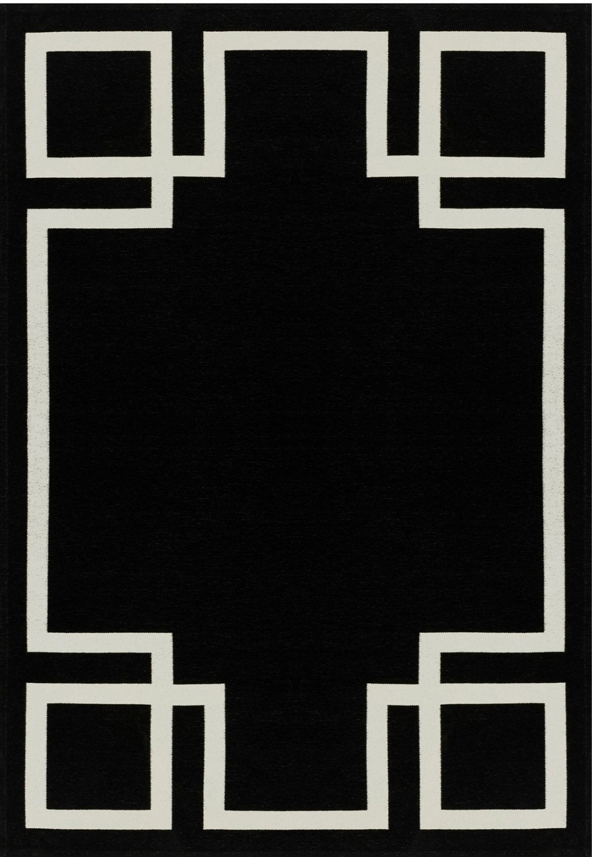 Carpet HAMPTON BLACK (Art Deco Collection) — Soft Room, Costa del Sol, Spain