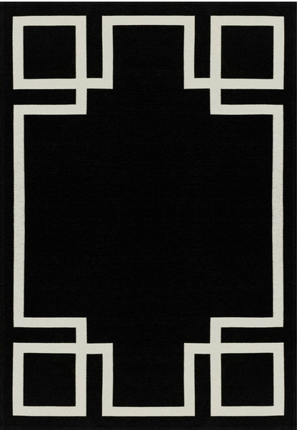 Carpet HAMPTON BLACK (Art Deco Collection) — Soft Room, Costa del Sol, Spain