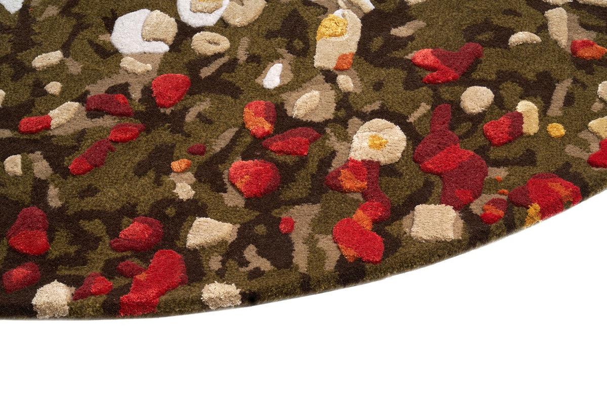 Carpet SPRING FLOWERS (Handmade Collection)
