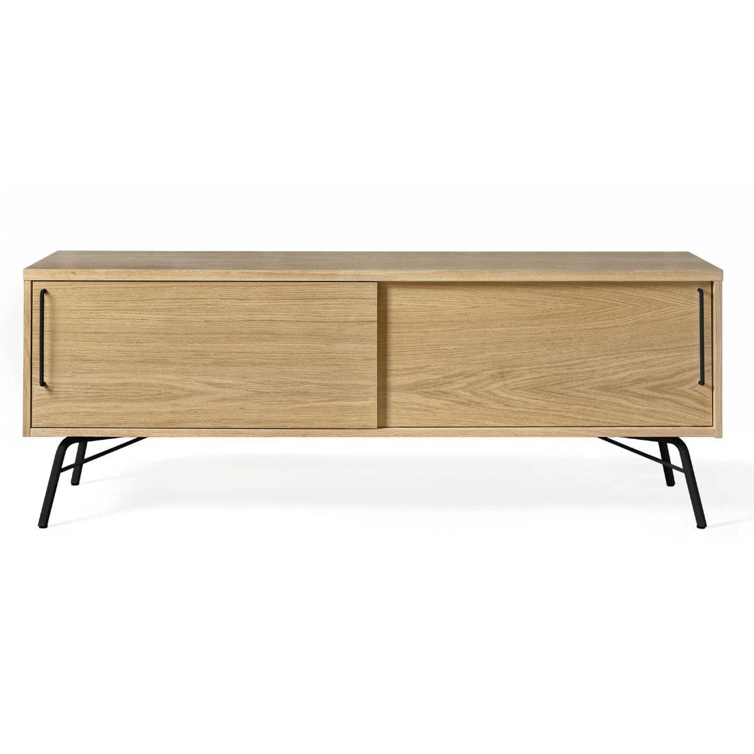 Woodman Ashburn (Black Furniture) TV Stand — Soft Room, Costa del Sol, Spain