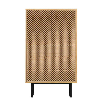 Woodman Cómoda alta Camden Diamond (con estantes) — Soft Room, Costa del Sol, España