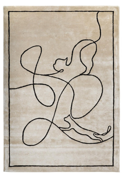 Carpet CATS IVORY (Handmade Collection)