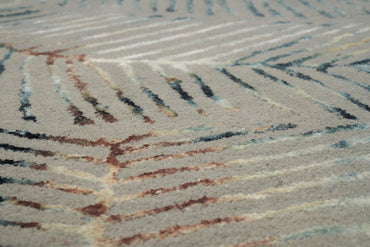 Carpet PALMS GRAY (Handmade Collection)