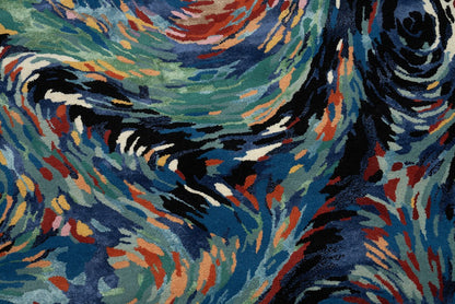 Carpet FLORES BLUE (Handmade Collection)