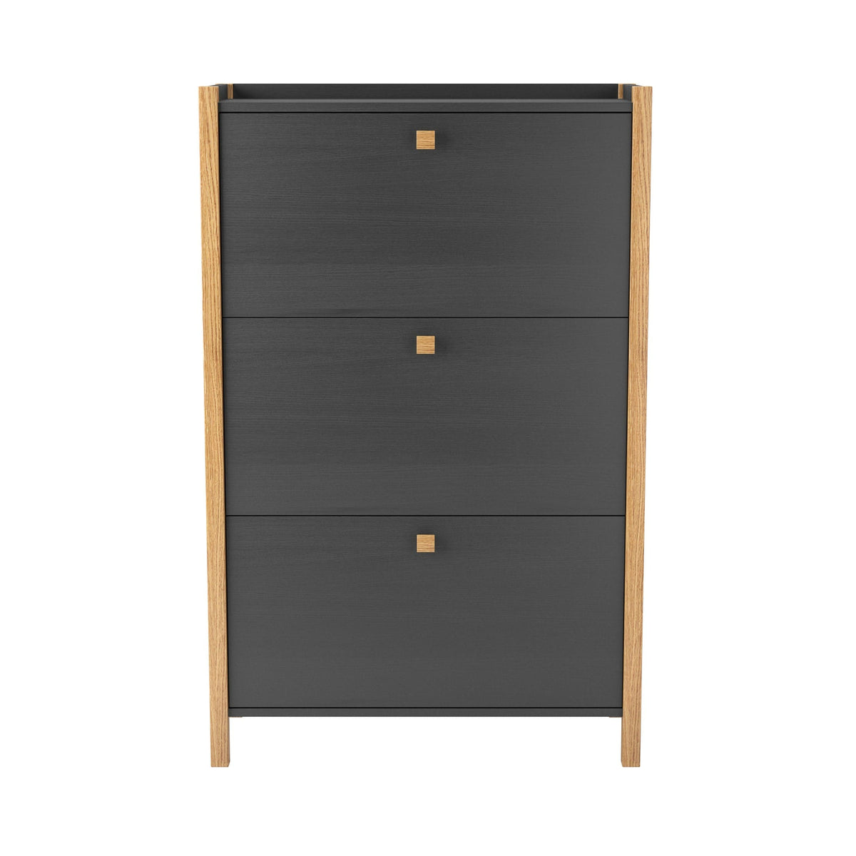 Hannover 3 Shoe Cabinet (Two Tones)