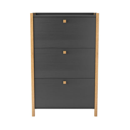 Hannover 3 Shoe Cabinet (Two Tones)